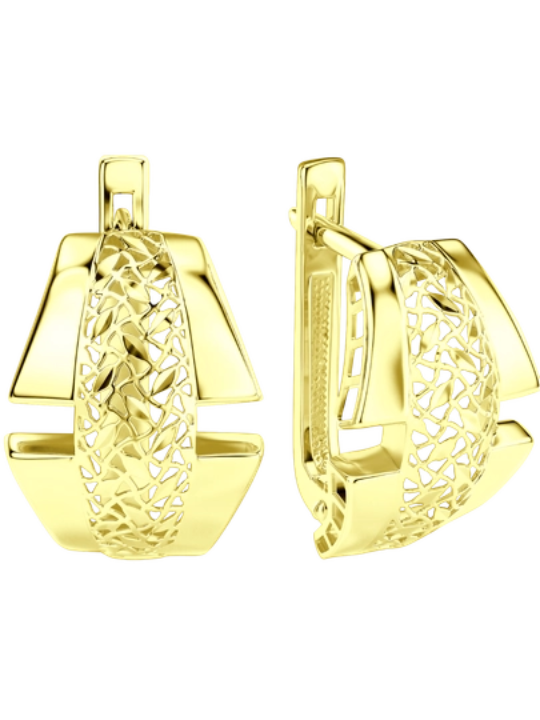 Золотые серьги SOFIZAR 282001802, 3.3 г
